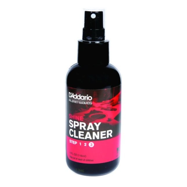 PLANET WAVES SHINE - INSTANT SPRAY CLEANER - REINIGING & GLANSMIDDEL 118ML