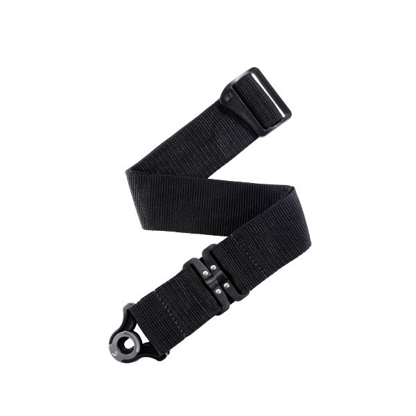 PLANET WAVES AUTO LOCK SWIVEL LOCKING GUITAR STRAP BLACK - GITAARRIEM ZWART