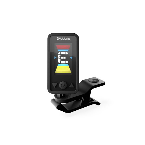 D'ADDARIO ECLIPSE TUNER CT-27 RECHARGEABLE - STEMAPPARAAT KLEM MODEL ZWART OPLAADBAAR
