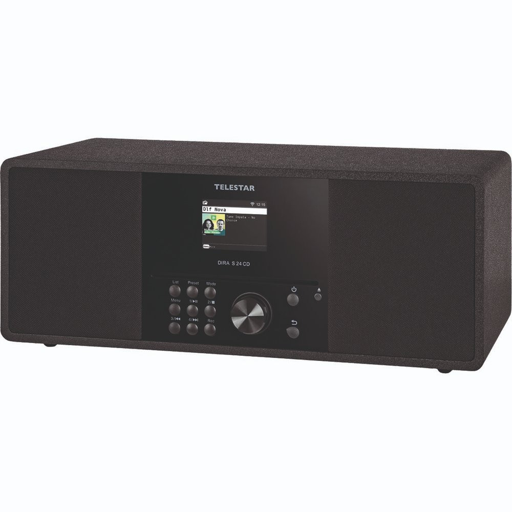 TELESTAR DIRA S 24 CD DAB+/FM - STEREO RADIO MET CD-SPELER ZWART + BLUETOOTH & USB