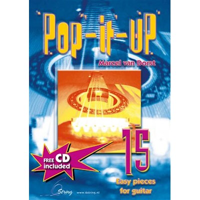 DORST, MARCEL VAN - POP IT UP - 15 EASY PIECES + CD