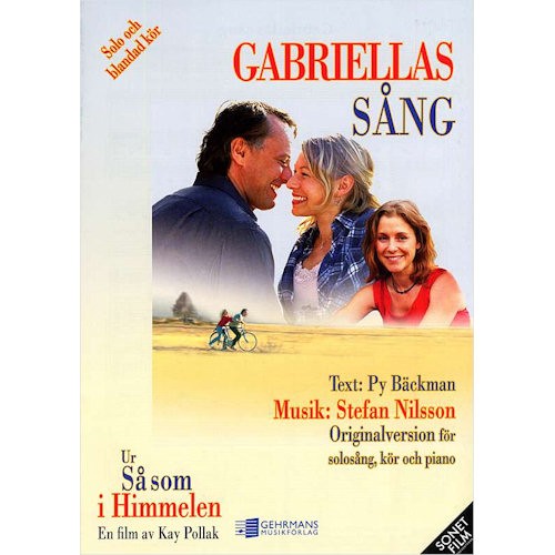 BLADMUZIEK - AS IT IS IN HEAVEN - SOLO MEZZO - GABRIELLA'S SONG SATB ACCOMPANIMENT