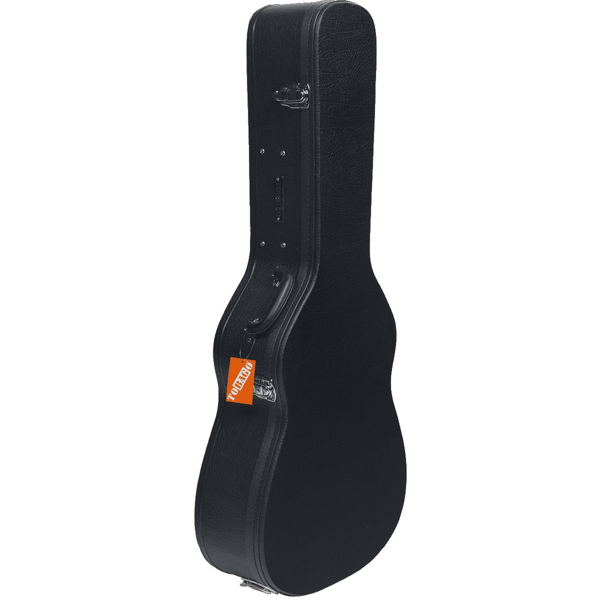 TOBAGO D3 - KOFFER GITAAR AKOESTISCH WESTERN DREADNOUGHT ZWART