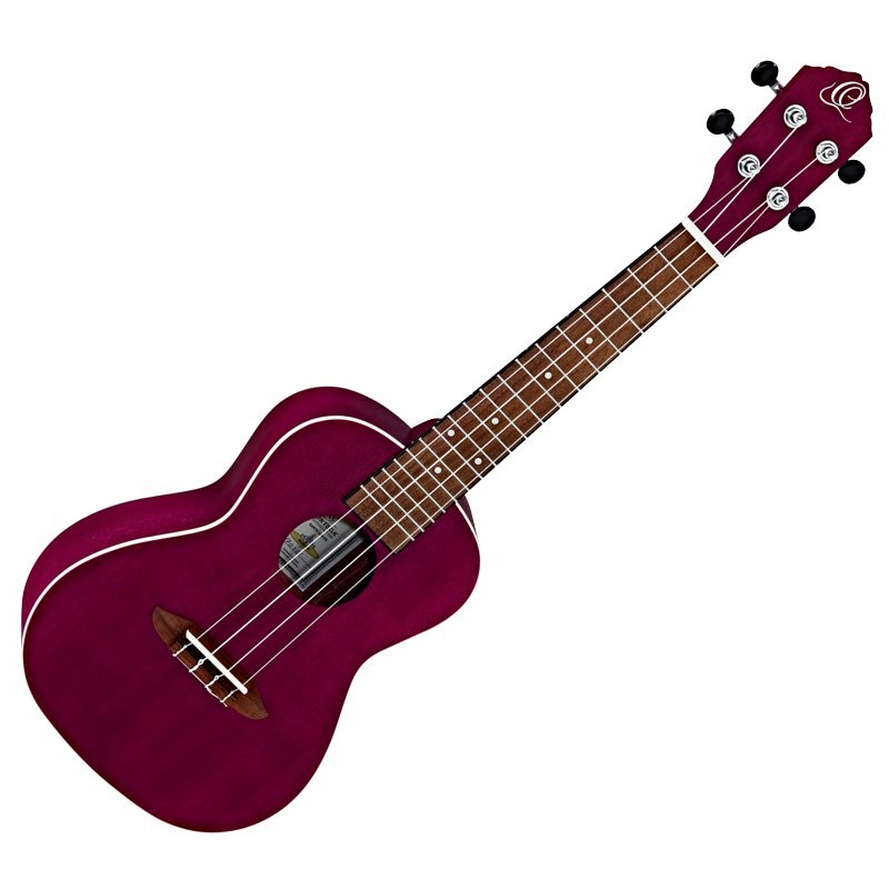 ORTEGA RURUBY - UKELELE CONCERT TRANSPARANT PURPLE