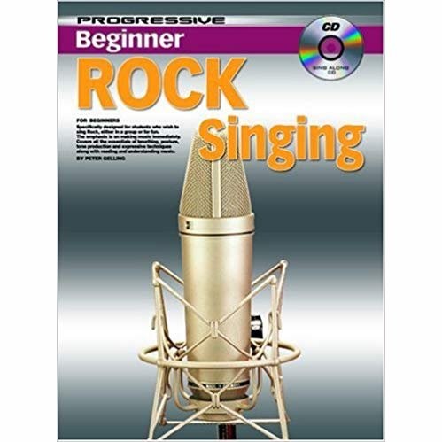 GELLING, PETER - PROGRESSIVE BEGINNER ROCK SINGING - bladmuziek