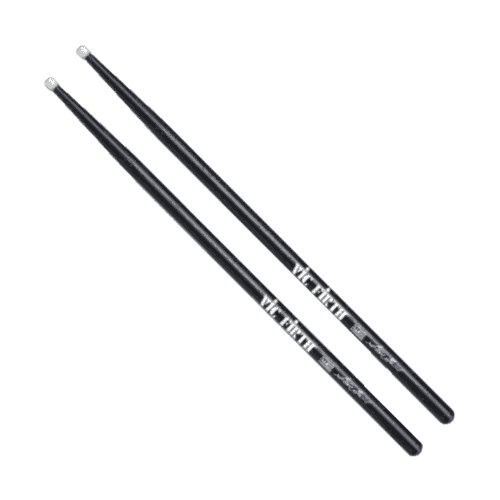 VIC FIRTH SGN STEVE GADD - DRUMSTOKKEN HICKORY SIGNATURE NYLON TIP ZWART