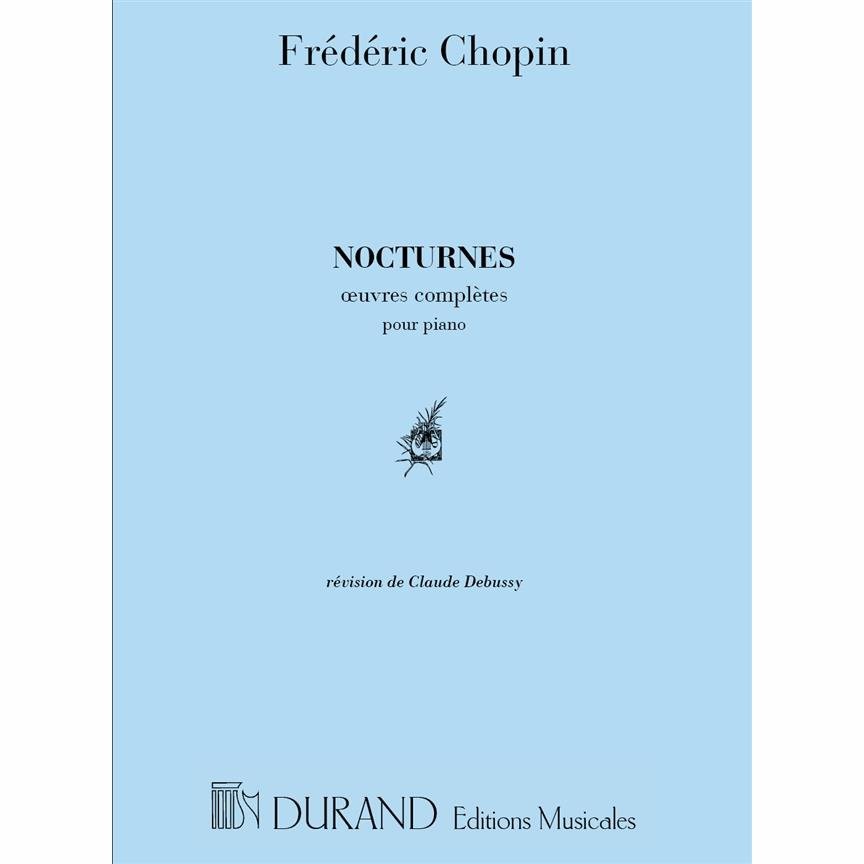 DEBUSSY, CLAUDE - NOCTURNES FREDERIC CHOPIN PIANO - bladmuziek