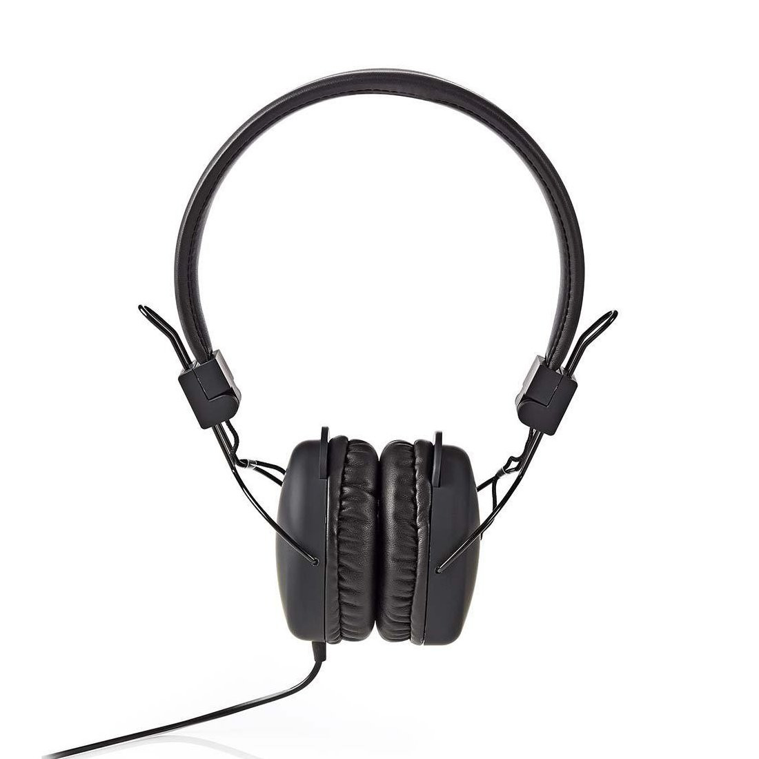 NEDIS HPWD1100BK - HOOFDTELEFOON ON-EAR FULL SIZE 1.2MTR