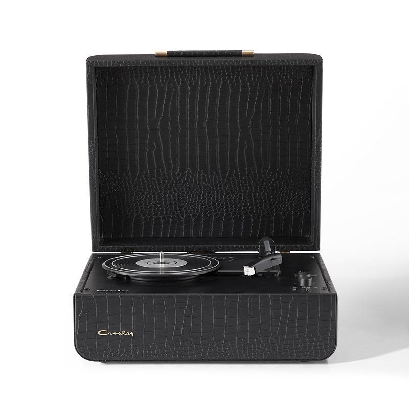 CROSLEY MERCURY - BLACK CROC - PLATENSPELER KOFFERMODEL BLUETOOTH IN & OUT