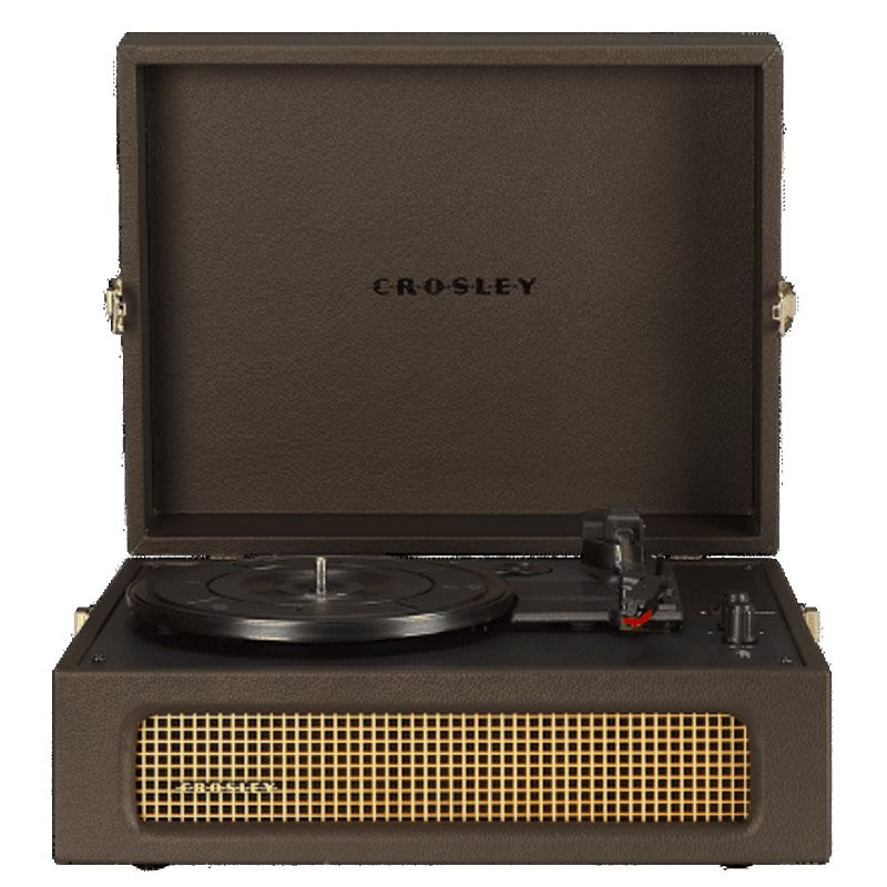CROSLEY VOYAGER - COCAO - PLATENSPELER KOFFERMODEL BLUETOOTH IN & OUT