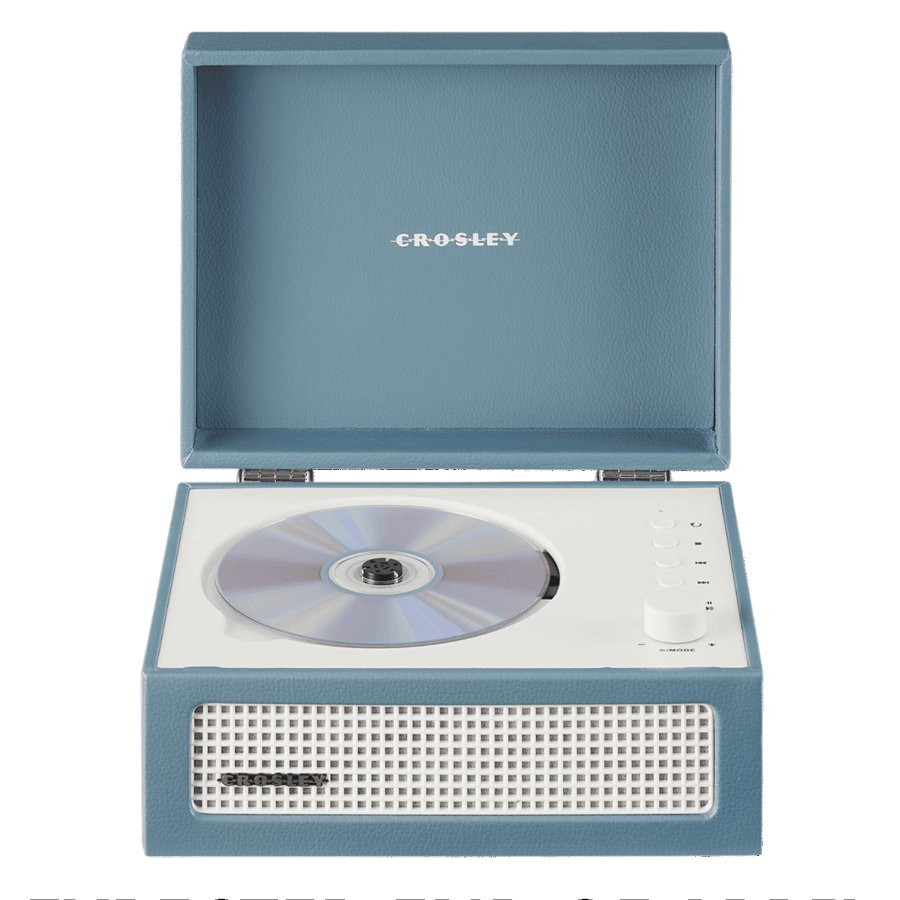 CROSLEY VOYAGER - WASHED BLUE - CD SPELER / BLUETOOTH SPEAKER / FM RADIO
