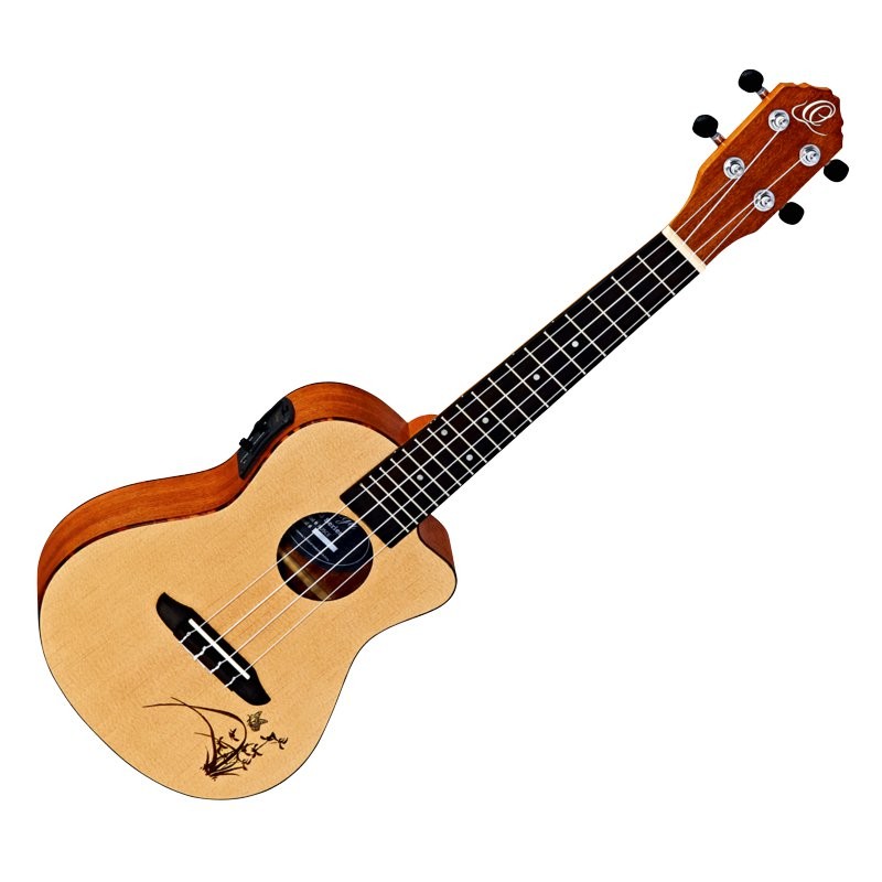 ORTEGA RU5CE SPRUCE TOP NATURAL - UKELELE CONCERT + EQ CA