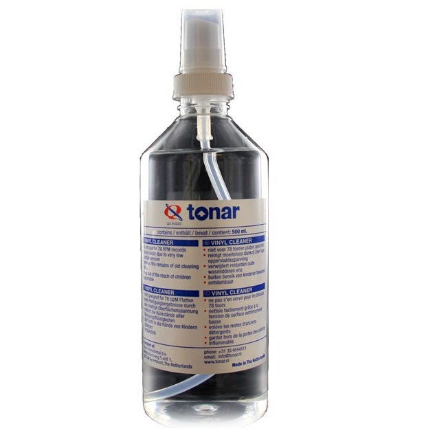 TONAR QS 05 SPUITFLES - PLATENREINIGING VLOEISTOF 500 ML