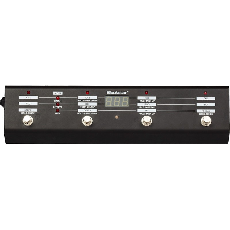 BLACKSTAR FS-10 ID-FOOTSWITCH - VOETSCHAKELAAR 4-KANAALS MIDI