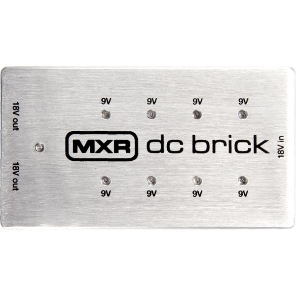 DUNLOP MXR M237 DC BRICK - NETVOEDING OUTPUT 8X 9V + 2X 18V