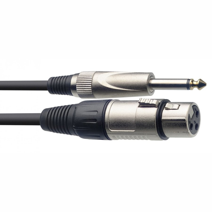 STAGG SMC1XP - KABEL XLR FEMALE - JACK MALE 1 METER