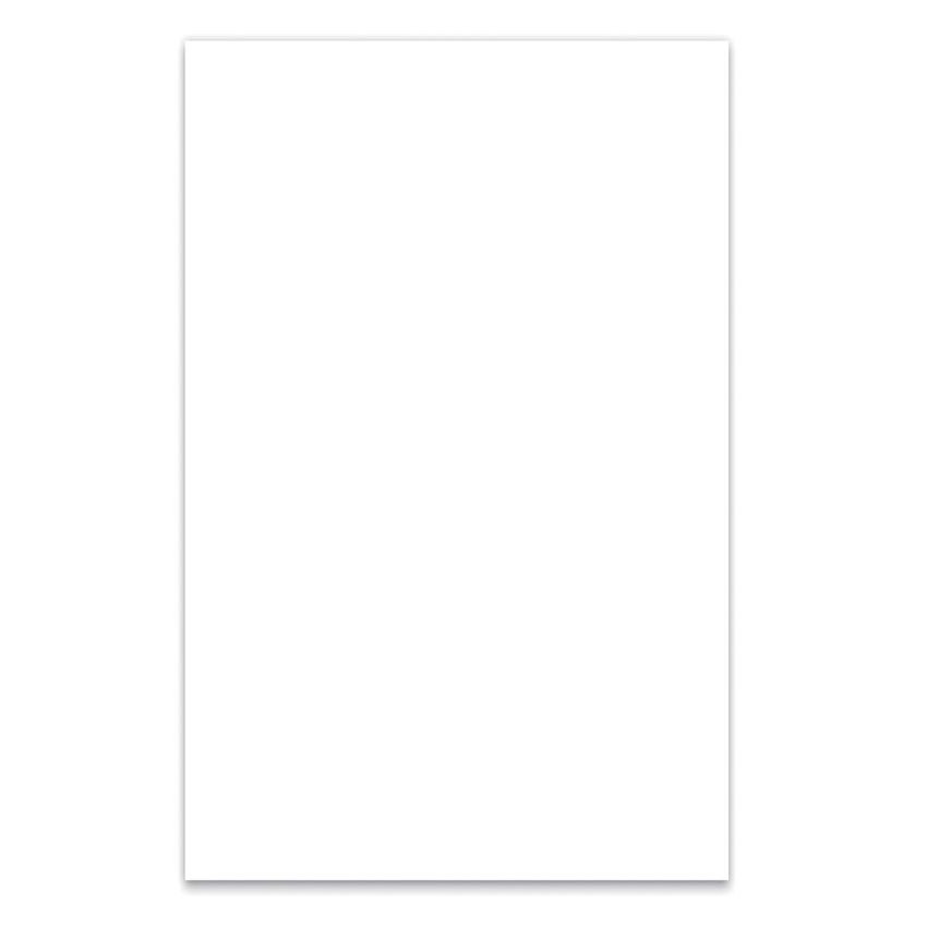 BOSTON PG-334-W PICKGUARD MATERIAL WHITE BLACK - SLAGPLAAT 3-LAAGS WIT 29X45CM