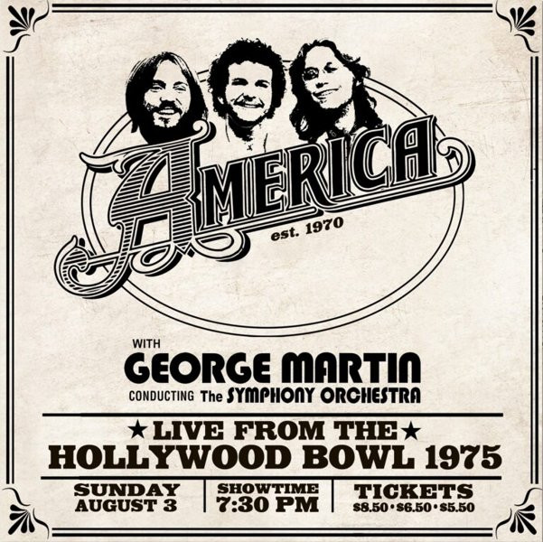 AMERICA - LIVE AT THE HOLLYWOOD BOWL 1975 -2LP RSD 24-