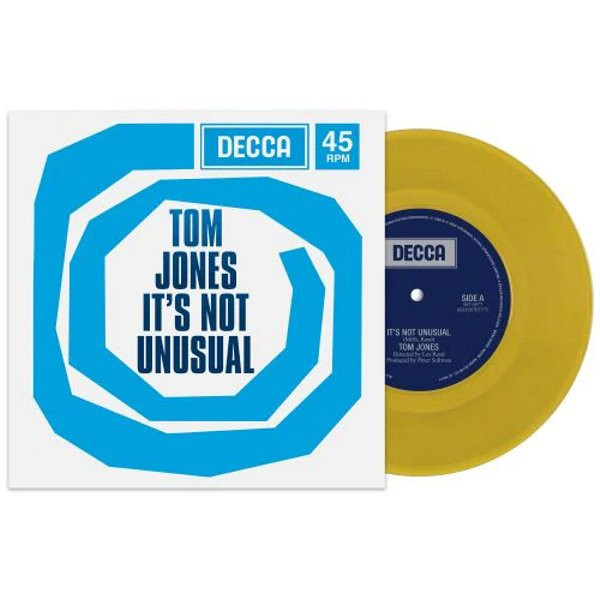 JONES, TOM - IS NOT UNUSUAL -7" AMBER VINYL RSD 24-