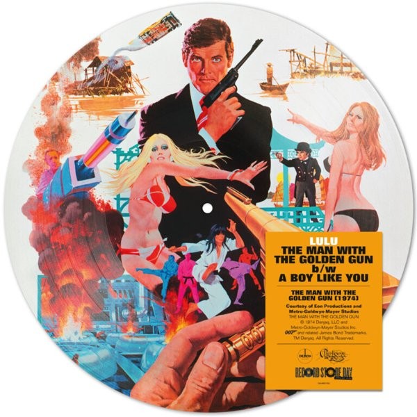 LULU - MAN WITH THE GOLDEN GUN -12" RSD 24-