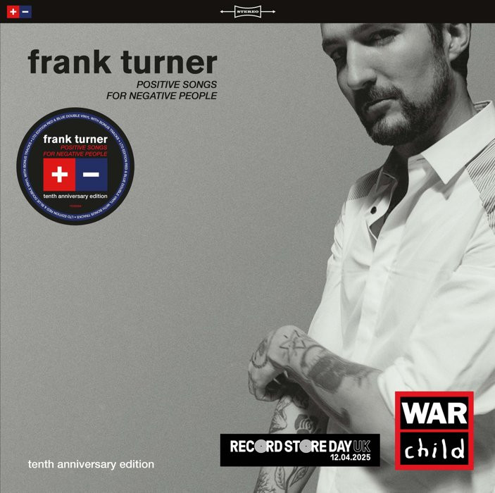 FRANK TURNER - POSITIVE SONGS FOR NEGATIVE PEOPLE -2LP RSD 25-