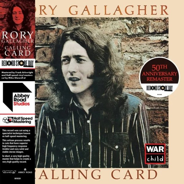 GALLAGHER, RORY - CALLING CARD - Lp