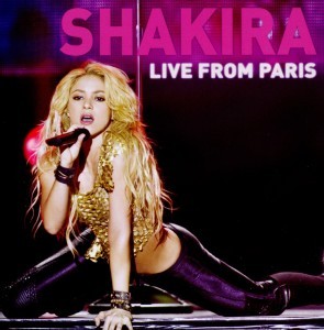 SHAKIRA - LIVE FROM PARIS - CD + DVD