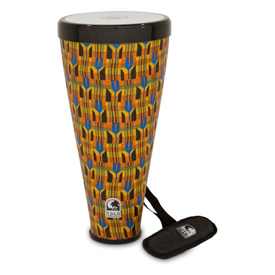 TOCA TFLEX-11K KALANI FLEX DRUM - TROMMEL STAPELBAAR KENTE CLOTH RIEM