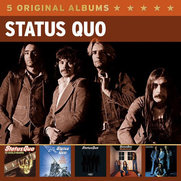 STATUS QUO - 5 ORIGINAL ALBUMS - cd