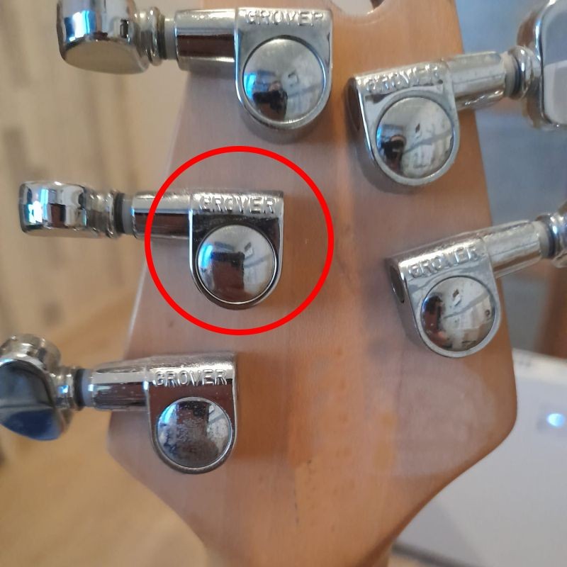 PEAVEY 75031035 - STEMMECHANIEK CHROOM EVH WOLFGANG '85 RECHTS
