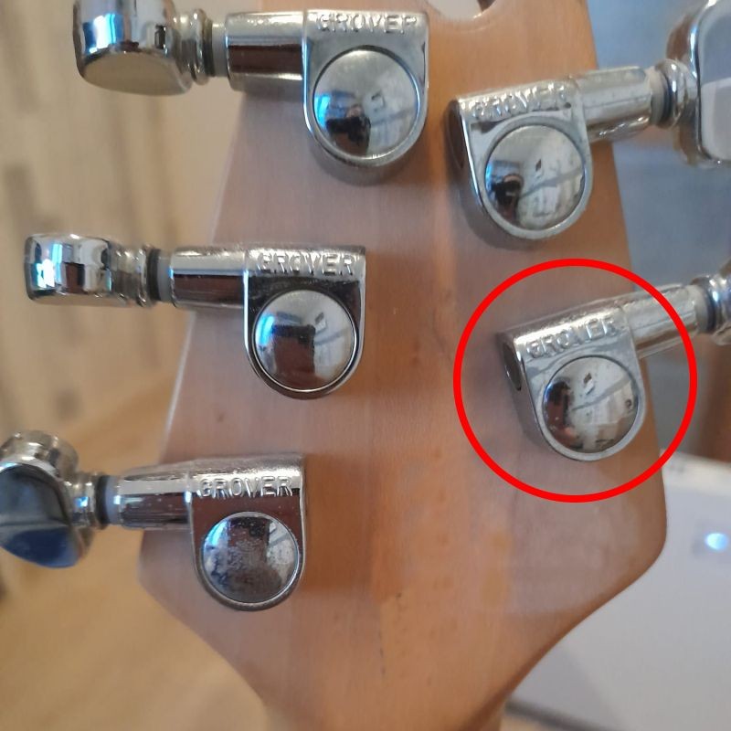 PEAVEY 75031038 - STEMMECHANIEK CHROOM EVH WOLFGANG '85 LINKS