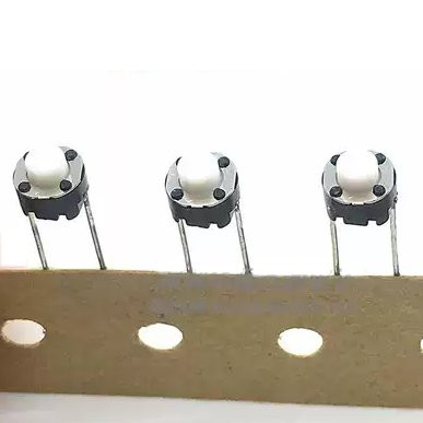 ROLAND TACT SWITCH SKQNAED010 - DRUKSCHAKELAAR ROND 2-PINS PRINTMONTAGE