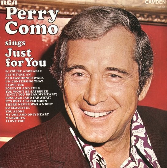 COMO, PERRY - SINGS JUST FOR YOU -VINYL-