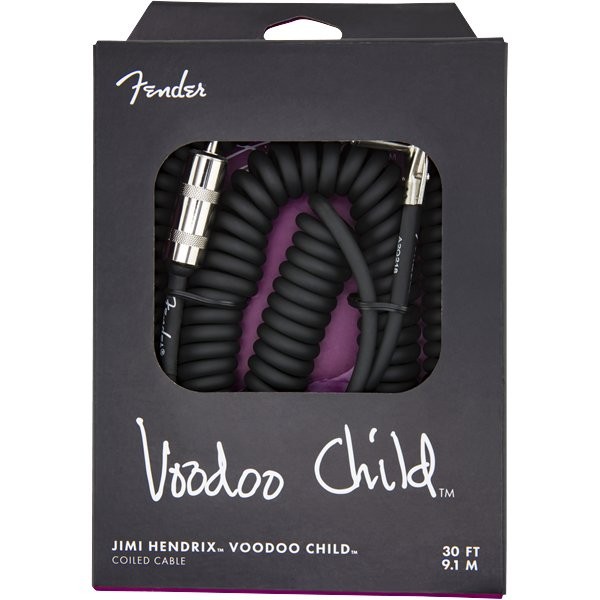 FENDER JIMI HENDRIX VOODOO CHILD CABLE BLACK