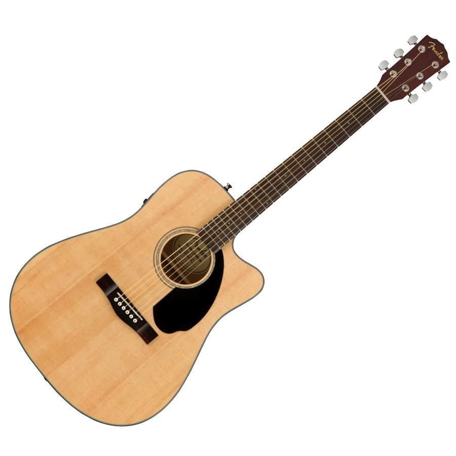 FENDER CD-60SCE NATURAL SOLID TOP - GITAAR WESTERN DREADNOUGHT + EQ CA