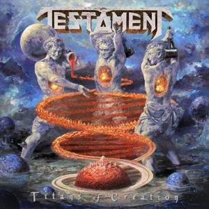 TESTAMENT - TITANS OF CREATION - cd