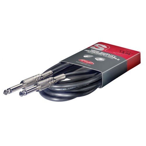 STAGG SGC1.5 - KABEL JACK 6.3-JACK 6.3  1.5 METER