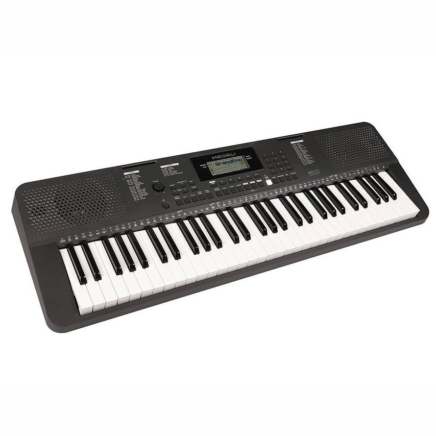 MEDELI MK100 - KEYBOARD 61 TOETSEN AANSLAGGEVOELIG ZWART