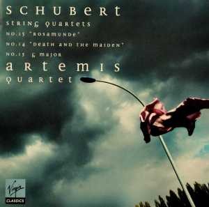 ARTEMIS QUARTET - SCHUBERT STRING QUARTETS ROSAMUNDE