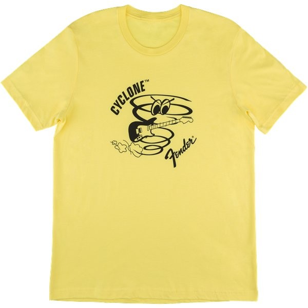 FENDER TEE 913-3903-406 MEDIUM - T-SHIRT CYCLONE YELLOW M