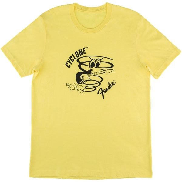 FENDER TEE 913-3903-506 LARGE - T-SHIRT CYCLONE YELLOW L