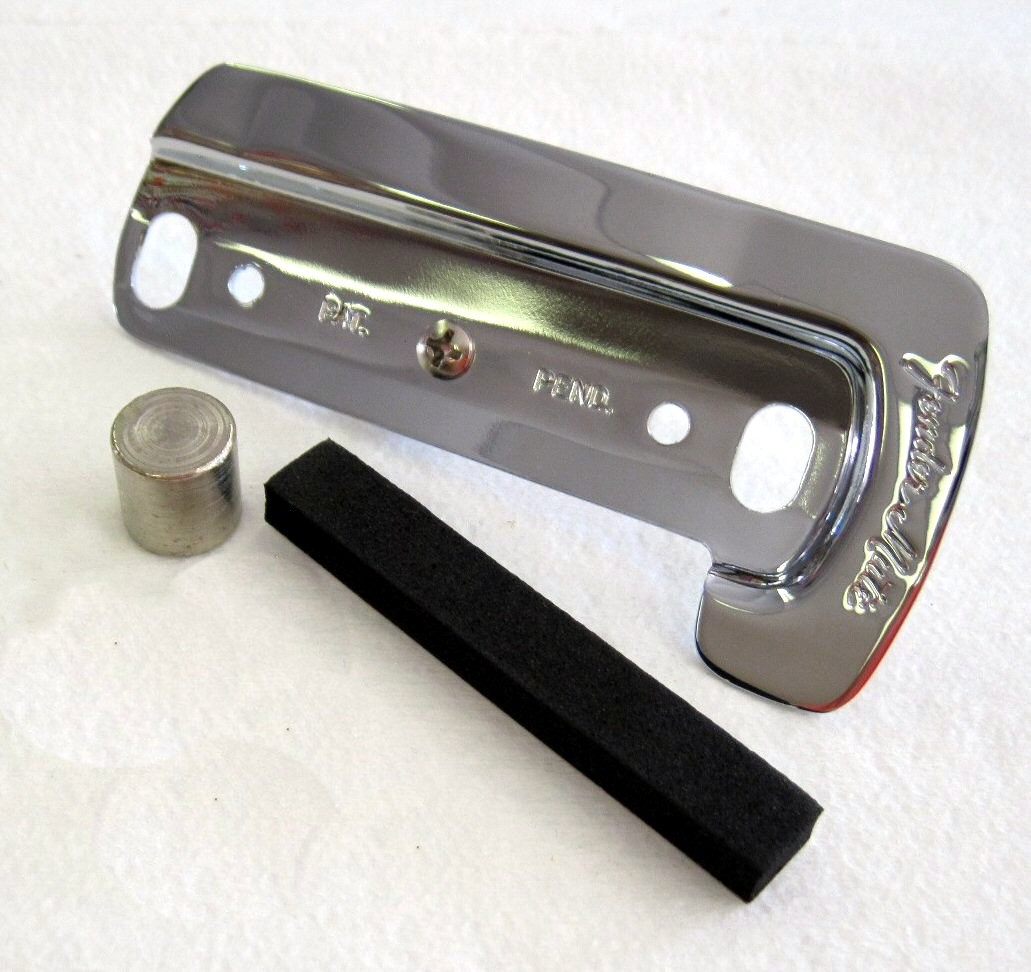 FENDER VINTAGE '62 JAGUAR MUTE ASSEMBLY KIT - MUTE PLUNGER, MUTE PLATE + SCREW & FOAM