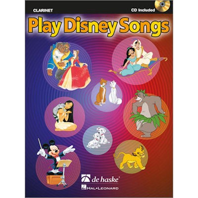 KASTELEIN, JAAP - PLAY DISNEY SONGS - CLARINET + CD