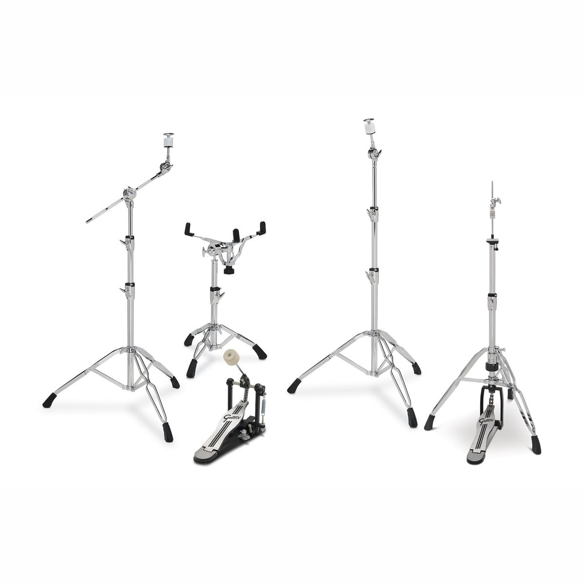 GRETSCH HARDWARE G5PACK - HARDWAREPACK 4 STANDAARDS + 1 PEDAAL
