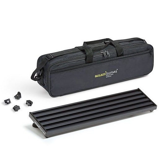 ACLAM GUITARS SMARTTRACK S1 BLACK - EFFECT PEDAAL BORD + KLEMMEN & TAS