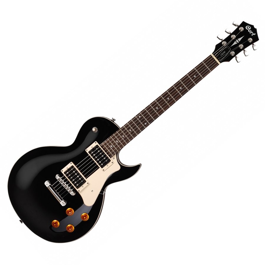 CORT CLASSIC ROCK CR100BK BLACK - GITAAR ELEKTRISCH LES PAUL ZWART