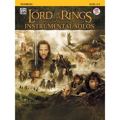 BLADMUZIEK - LORD OF THE RINGS - TROMBONE + CD