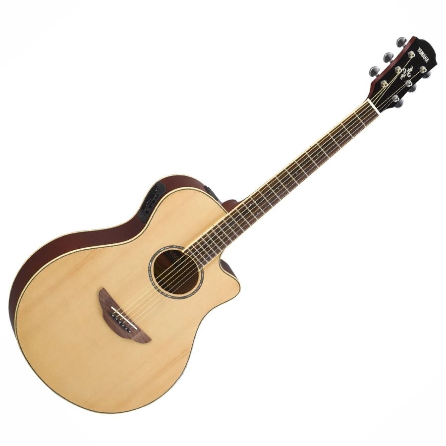 YAMAHA APX600 NATURAL - GITAAR WESTERN NATUREL EQ CUTAWAY