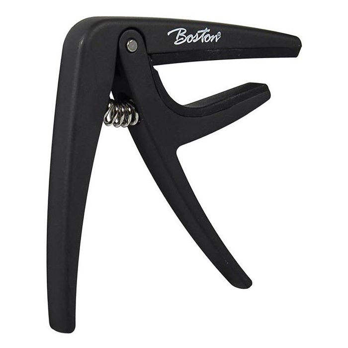 BOSTON BC-85-BK TRIGGER - CAPO WESTERN / ELEKTRISCH ALUMINIUM ZWART