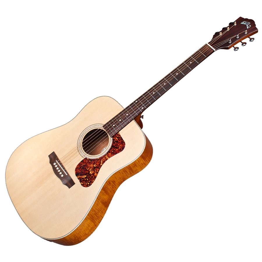 GUILD D-240E LTD FLAME MAHOGANY - GITAAR WESTERN DREADNOUGHT EQ NAT